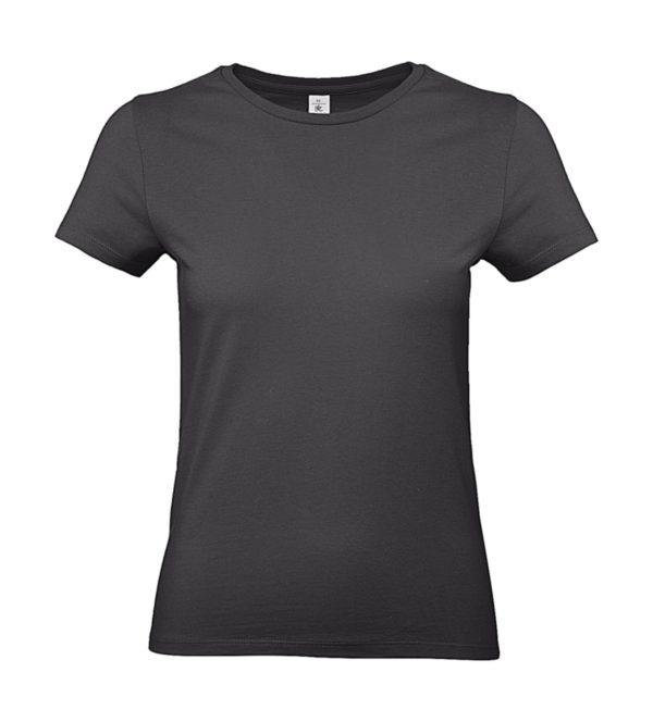 Damenshirt Rundhals schwarz