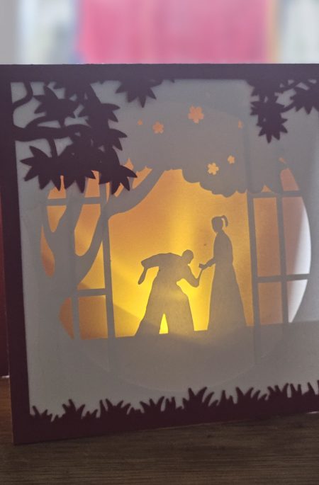 Teelicht-Karte "Tai no tenkan"